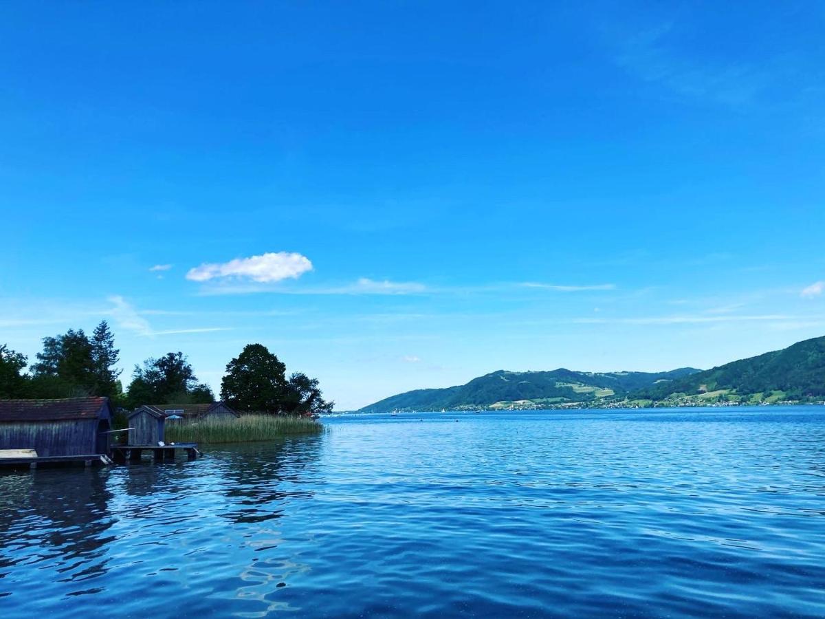 Seepension Neubacher Kg Nussdorf am Attersee Exterior photo